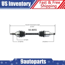 Fits 2004 2005 2006 2007 Suzuki Aerio w/Auto Trans. Front Left CV Axle CV Joint