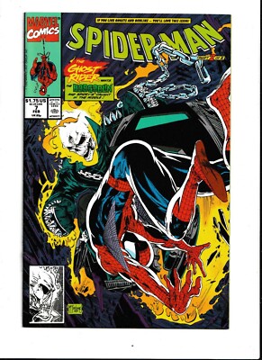 Spider-Man #7 (1990) Todd McFarlane Cover / Ghost Rider Appearance