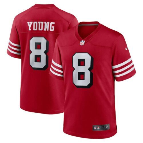 Vintage Champion NFL SF 49ers Steve Young #8 Jersey made in USA sz