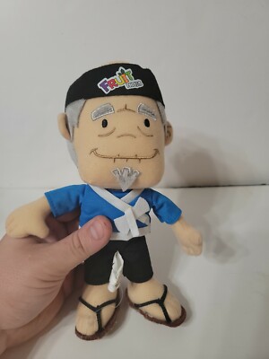 Fruit Ninja game Old Man Sensei plush toy doll stuffed 9''