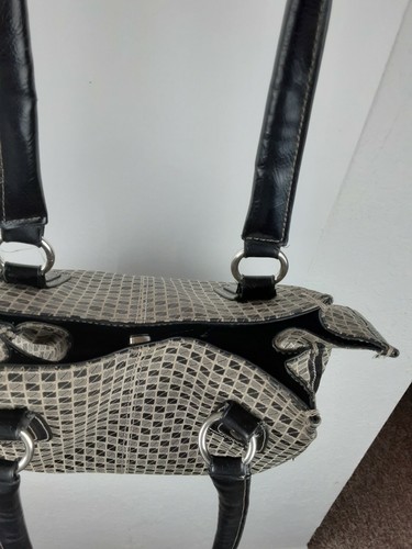 Nine West Nine & Co Tan Brown Mini Tote Handbag Hobo Purse Double Straps - Picture 5 of 6