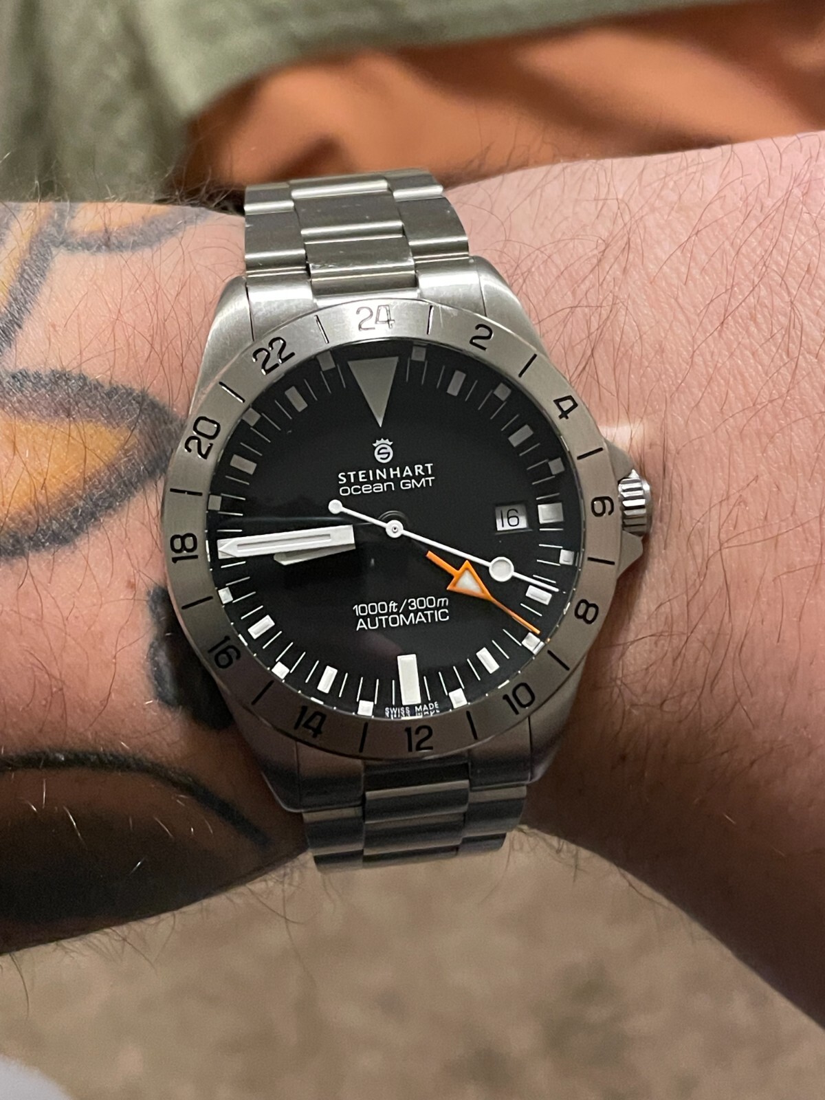 Rolex Explorer Steinhart 39 Vintage Gmt Wrist Steinhart 39 Gmt