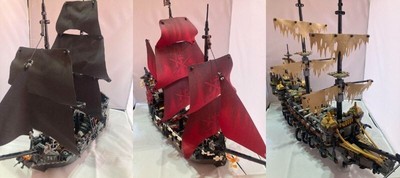 LEGO 4195 71042 4184 Pirates of the Caribbean 3 ships set RARE | eBay