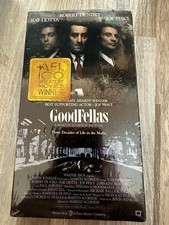 Goodfellas VHS Factory Sealed, Watermark, Hype Sticker 1991 