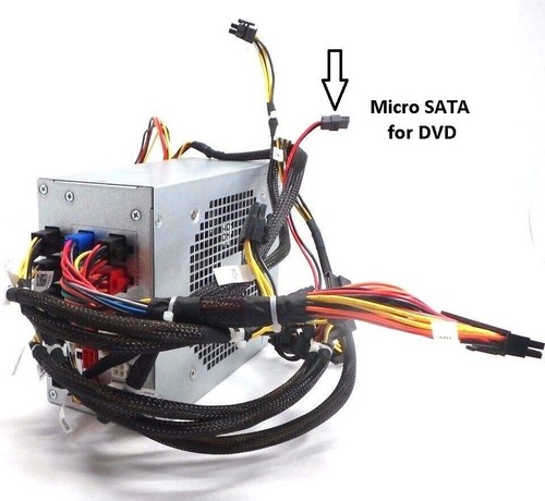 Alienware Aurora R10 R11 R12 1000W Power Supply With Cable D1000EGM-00 0PDJK - Picture 2 of 5