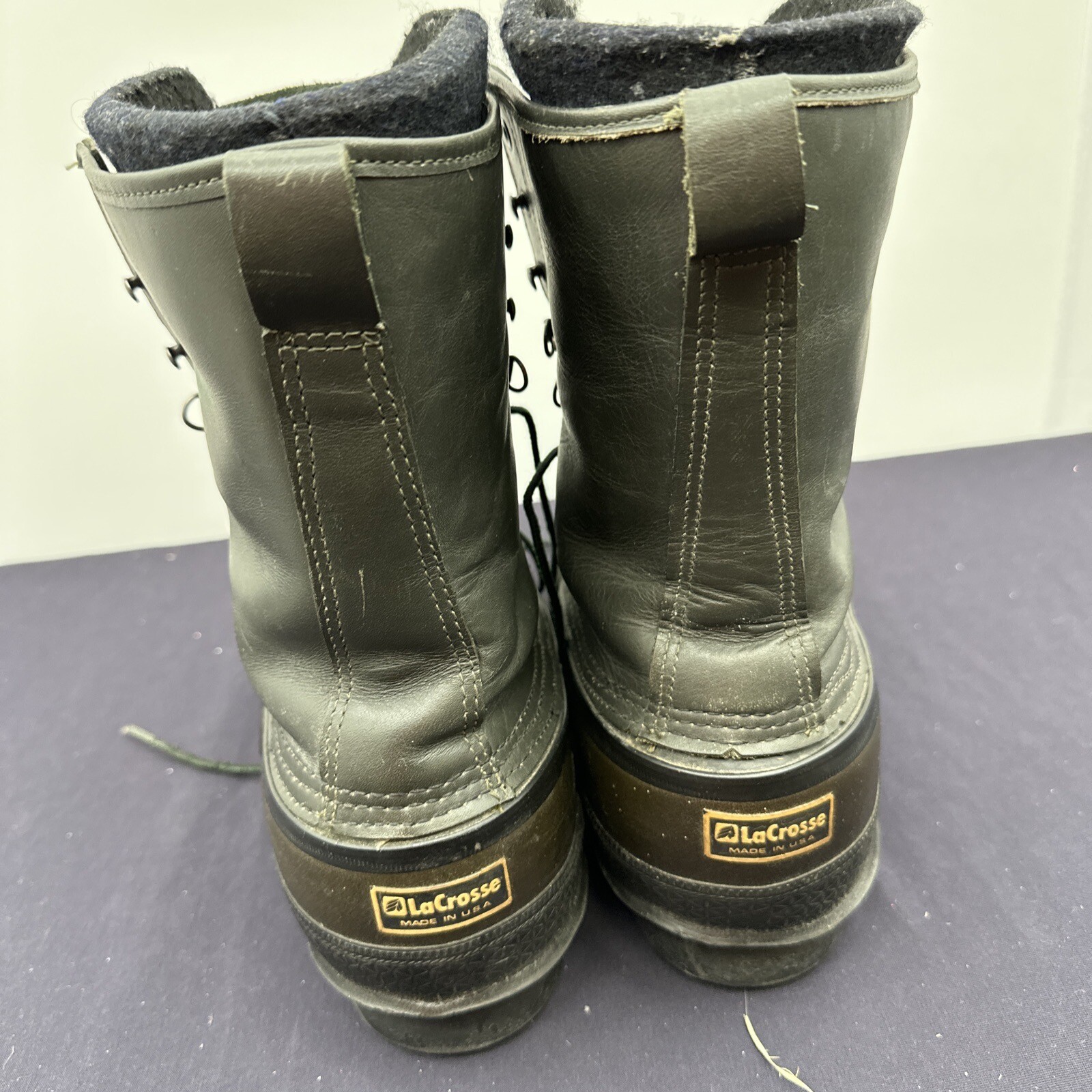 Lacrosse Iceman Dark Green Winter Waterproof Insulated Fiberglass Shank