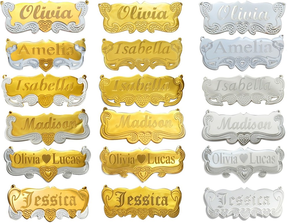 Personalized Name Necklace, Name Plate Necklace, Custom Name Necklace