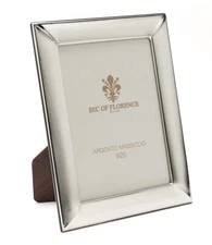 7"x5" in Solid 925 Sterling Silver Photo Picture Frame* 7207/13×18 USA