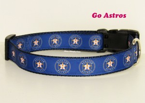 astros dog collar