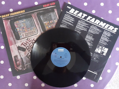 THE BEAT FARMERS - VAN GO  1986 ORIGINAL   12'' VINYL LP
