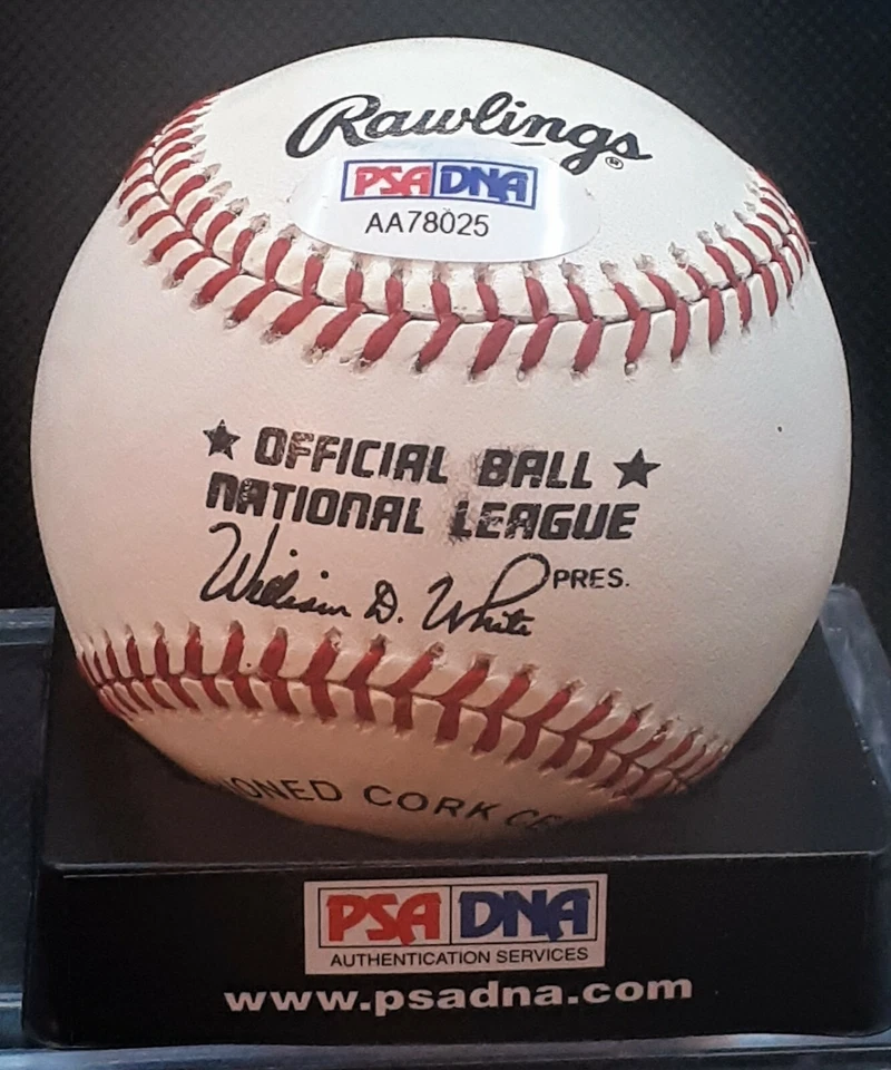 TOM SEAVER Auto Signed Autographed National League BASEBALL - PSA - ⚾🔥⚾ - Image 4 of 4