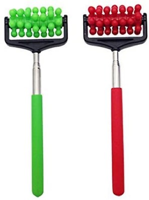 2 Pack Extendable Telescopic Back and Body Massager Roller