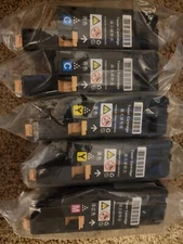 Generic Dell Laser Printer 5 Toner Cartridges Magenta Cyan Yellow New Lexmark