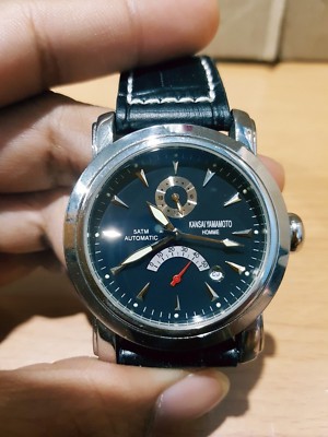 Vintage Kansai Yamamoto Homme Automatic Luxury Watch Power 
