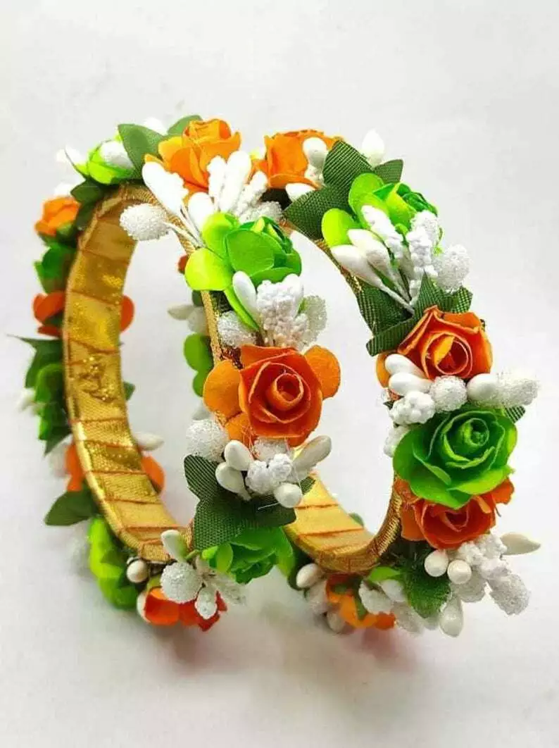 Flower jewellery bangles deals