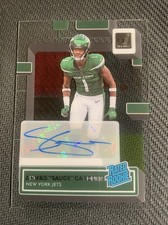 2022 Panini Clearly Donruss - Rated Rookie Autographs #78 Ahmad Gardner (AU, RC)
