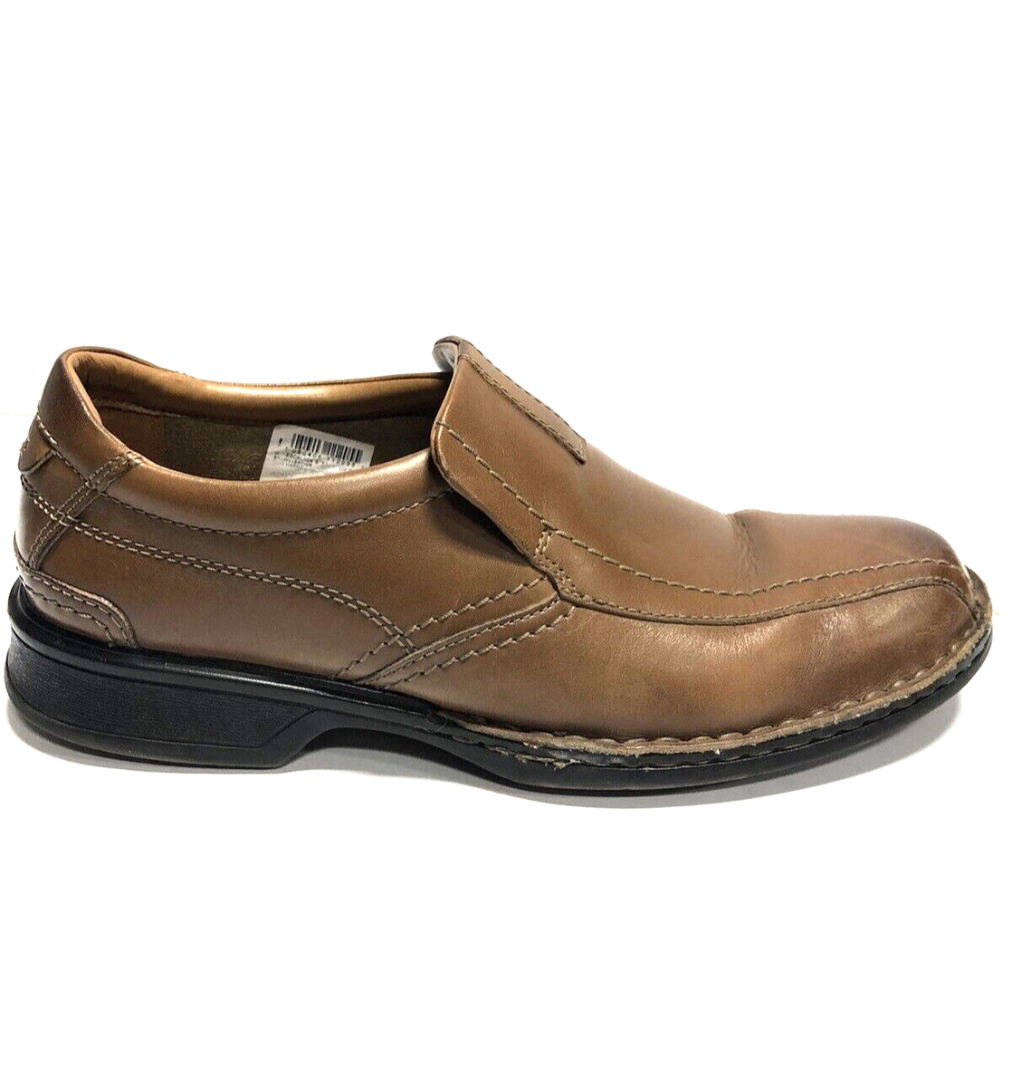 CLARKS (Escalade) Men\'s Loafer, Casual, Slip-On Leather Upper Shoe, Brown, Size CLARKS (Escalade) Men main image 3