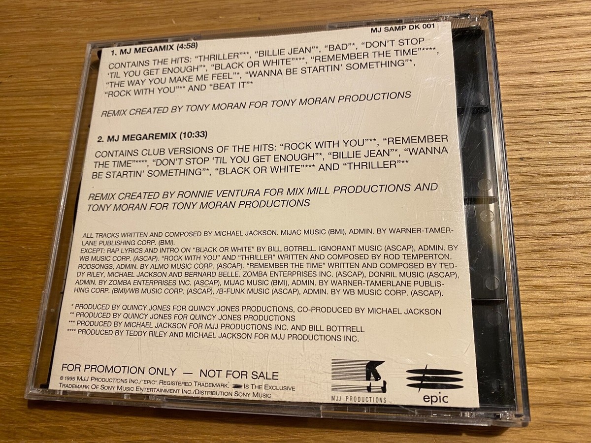 Michael Jackson MEGAMIX MEGAREMIX 非売品 Michael Jackson Megamix | eBay