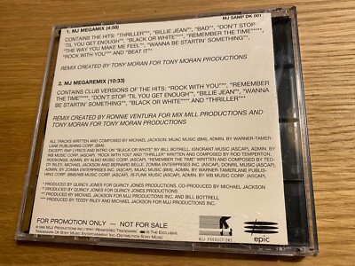 Michael Jackson MEGAMIX MEGAREMIX 非売品 Michael Jackson – Megamix / Megaremix – CD (Single, Promo