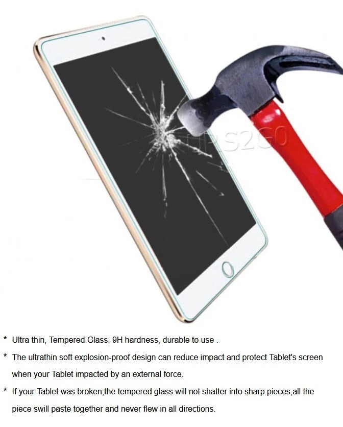 Protector de pantalla duradero real premium para teléfono móvil LG G Pad F 8.0 V495 AT&T Foto 3 de 4