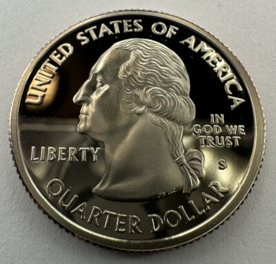 【新品未開封】2001年発行 ケンタッキー州Quarter 1 バンク•ロール 2001 D 24 KT. Layered Kentucky STATE Quarter ,
