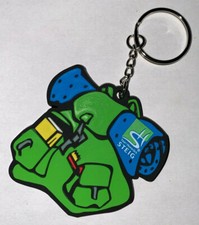 Saar-Hunsr ck-Steig backpack rubber keychain keychain new e37v 