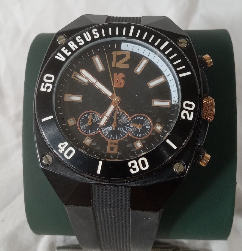 Versus Versace Stealth Collection Luxury Mens Wat… - image 1