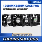 12038 120mm Industrial Cooling Fan 120x120x38mm Dual Ball DC12V/24V/ AC110V/220V