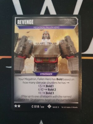 Wave 5 STRATAGEM Karten: Titan Masters Attack (Transformers TCG Singles)
