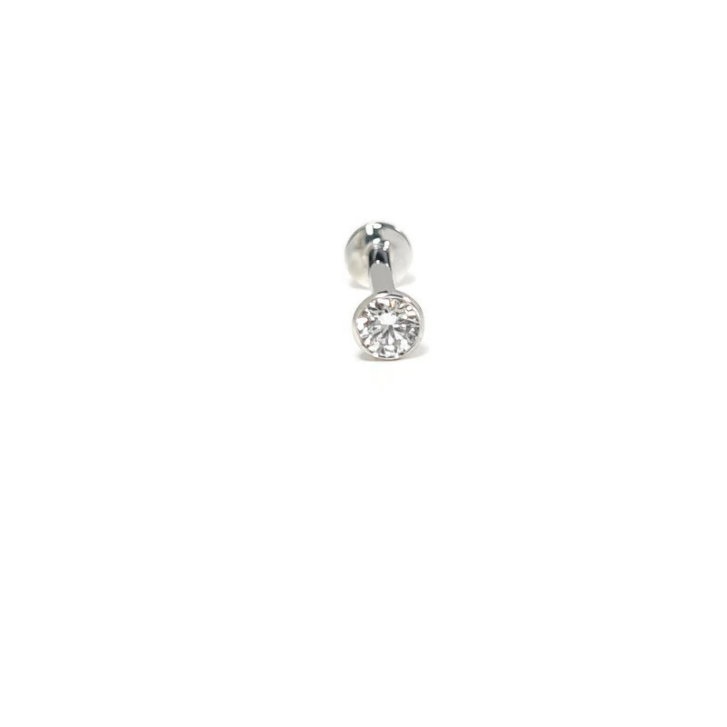 White gold on sale tragus jewelry