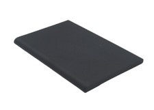 Victorian Black RE Single Round Edge Floor Tile 100 x 150mm