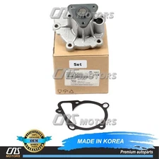 ⭐GENUINE⭐ Water Pump & Gasket for 2011-2016 Hyundai Kia 2.0L 2.4L 251102G500
