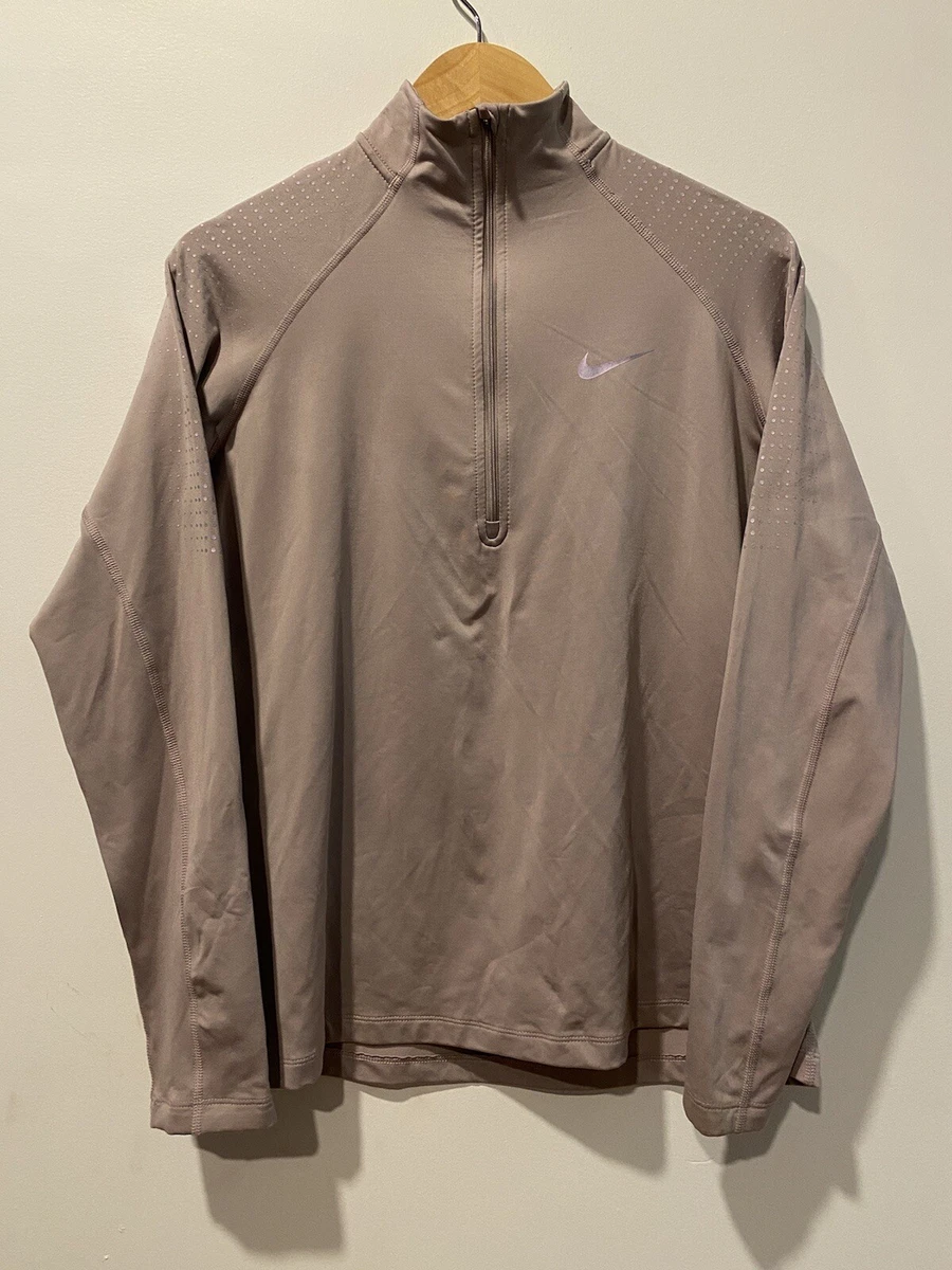 Nike Rose Gold Dri Fit Active Jacket S Long Sleeve Activewear eBay