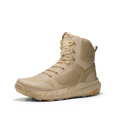 Men Military Tactical Boot Lightweight Boots Side Zipper Motorcycle Combat Boots