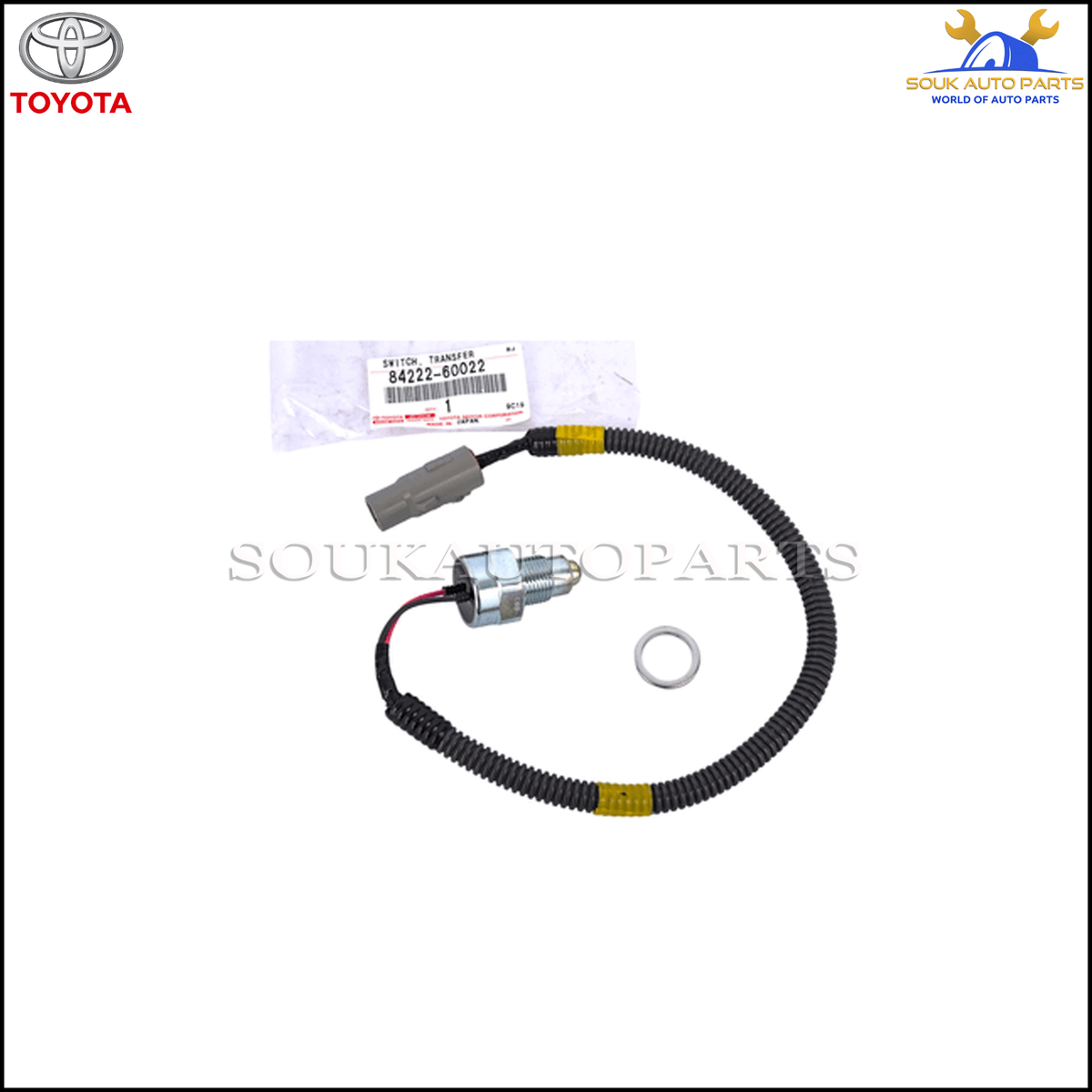 84222-60022 Genuine Toyota SWITCH, TRANSFER INDICATOR, NO.1