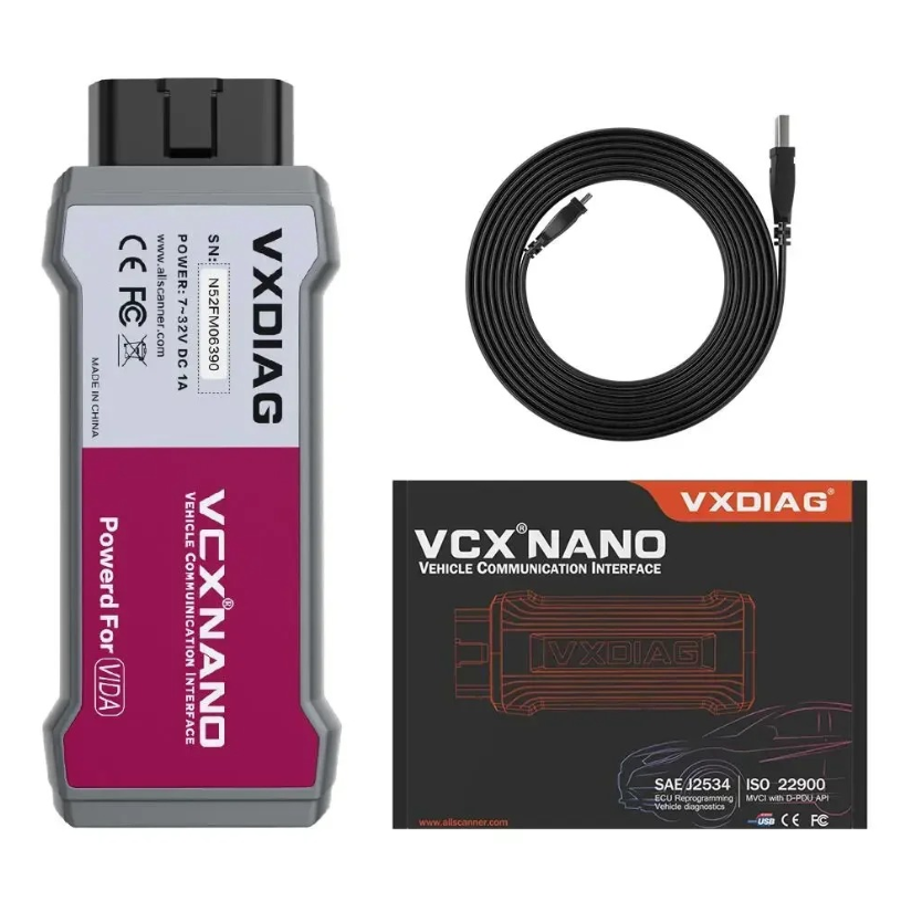 VXDIAG VCX NX200 New Diagnostic Tool J2534 ECU Coding