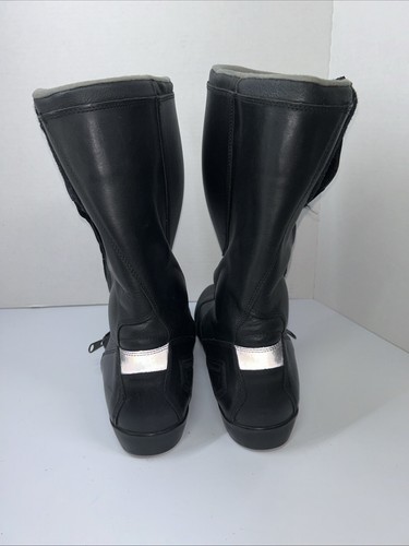 BMW Motorcycle Riding GoreTex Leather Men’s Boots Size 45 - Bild 4 von 10