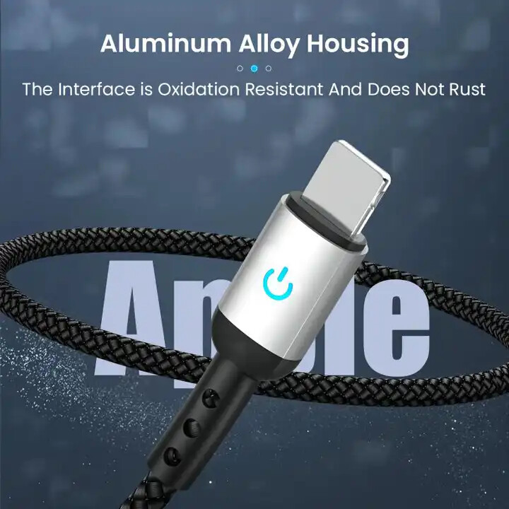 For iPhone Fast Charging Cable 14 13 12 11 X Heavy Duty Long Braided