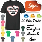 Personalised Mens T Shirt Printing Custom Photo Text Print Your Own Design 2T1A1