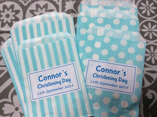 PERSONALISED SWEET BAGS Candy Cart Wedding Christening Birthday Mehndi - Picture 27 of 29