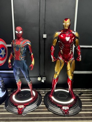 Marvel Iron Man Iron Spider-Man Life Size Statue Queen Studios 1:1
