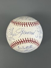 2004 LA Angels TEAM SIGNED Official MLB Baseball 29 sigs w/ Vlad Guerrero