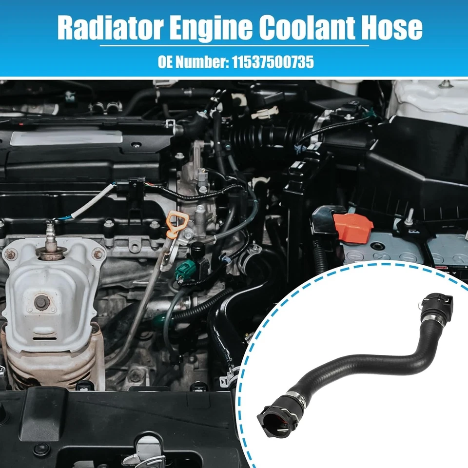 Bomba de água adicional HOSE para tanque de expansão de líquido de arrefecimento para BMW 2001-2006 x5 3.0i - Imagem 2 de 3