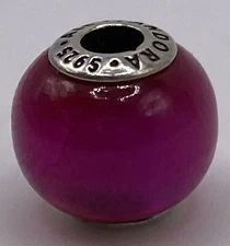 Authentic Pandora S925 ALE SS Essence Passion Synthetic Ruby Charm 1.7g 79007SRU