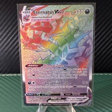 Pokémon TCG Eternatus VMAX Darkness Ablaze 192/189 Rainbow Secret Rare on eBay