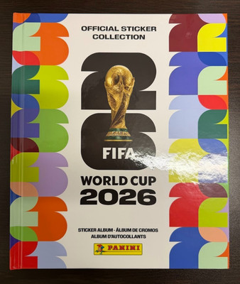 FIFA World Cup 2026 Panini Official Sticker HARDCOVER Album - USA Edition - NEW