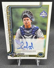 2025 Topps Pro Debut Juan Flores #PD-58 Auto