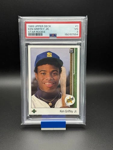 1989 Upper Deck - Ken Griffey Jr #1 - PSA 3
