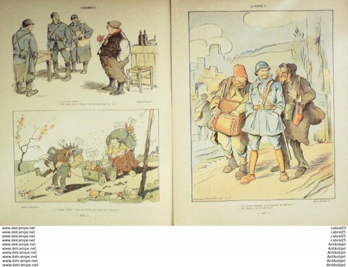 La Baionnette 1916 # 069 (Les Mercantis) Iribe Leonnec Fournier Abric - Picture 3 of 5