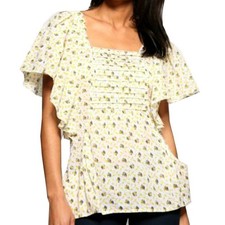 Ex ASOS Angel Sleeve Printed Top Dress UK Size 8